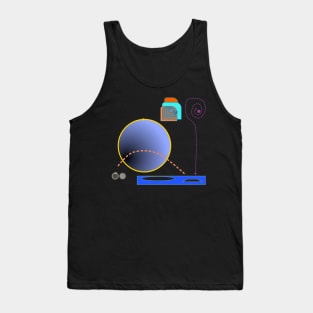 Simple Orbital Worlds Tank Top